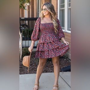 BTFBM FLORAL M WOMENS NEW DRESS